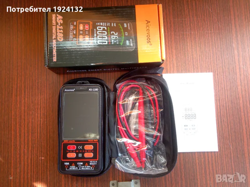 SMART DIGITAL MULTIMETER AS-118D, снимка 1