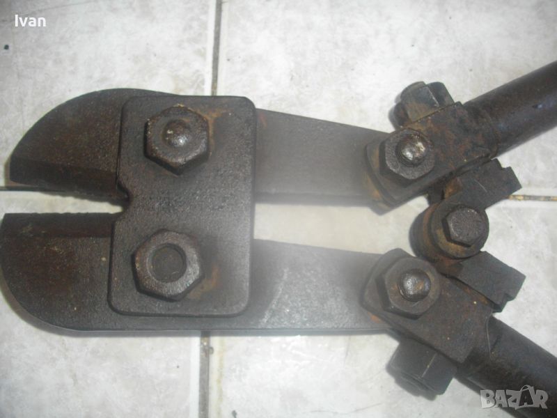 Голяма Ножица Рязане На Арматура-Масивна-Старо Качество-57,5см/3,5кг/Рязане до 10мм-ОТЛИЧНА, снимка 1