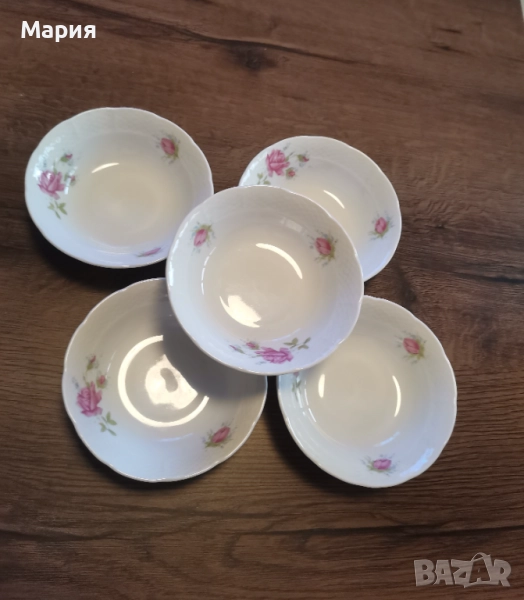 TK Thun- 1794 VINTAGE Bohemia Roses Czechoslovakia, снимка 1