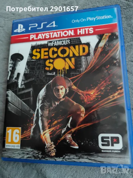 Продавам infamous second son PS4 , снимка 1