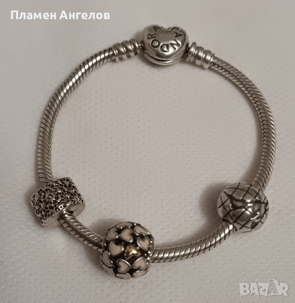 Сребърна гривна Pangora Moments ALE S 925, снимка 1