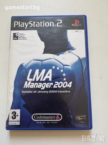 LMA Manager 2004 за PS2, снимка 1