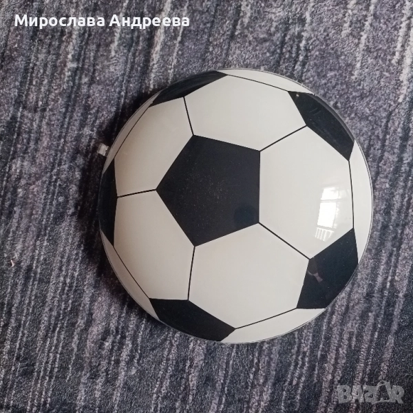 Плафон за таван футболна топка, снимка 1