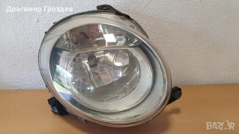 Оригинален десен фар за FIAT 500 / Фиат 500, снимка 1