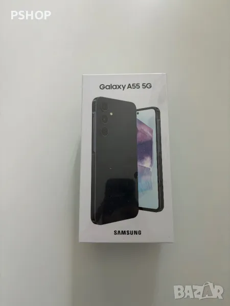 Samsung Galaxy A55 5G 128GB черен + безжични слушалки ttec, снимка 1