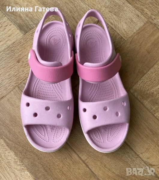 Crocs сандали за момиче р-р 34-35 или J3 почти нови, снимка 1