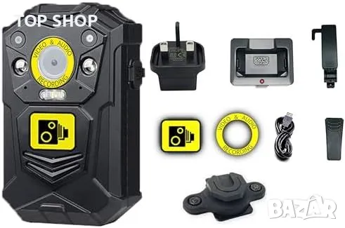 Нова Камера за Тяло Brifield® BR1 1512p 64GB, Нощно Виждане, Водоустойчива, снимка 1