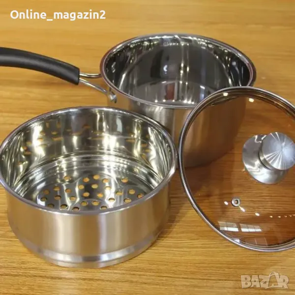 Многофункционална касерола от неръждаема стомана , снимка 1