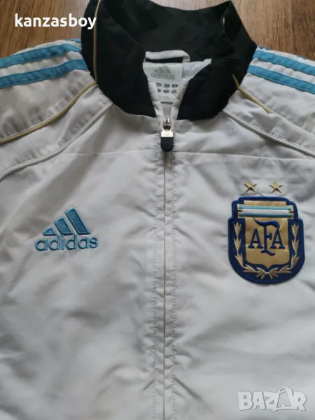 Adidas argentina 2009-10 Track Football Jacket - футболно колекционерско горнище С, снимка 1