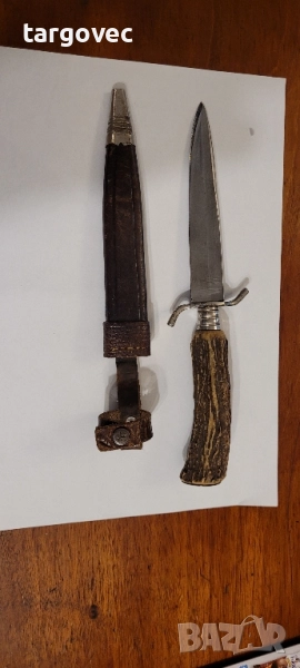 немски ловен нож окопна кама, снимка 1