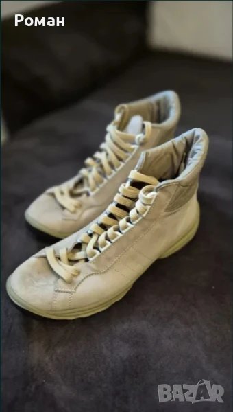 Маратонки естествена кожа - модел български адидас, снимка 1