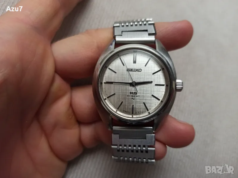 King Seiko KS 45-7010 ръчно навиване 36000 bph 25j Сейко от 60-те, снимка 1