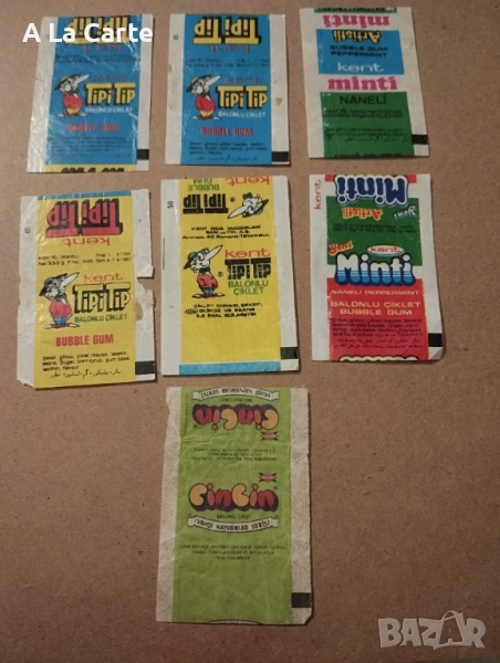 Опаковки от Tipi Tip, Minti, Chin Chin, снимка 1