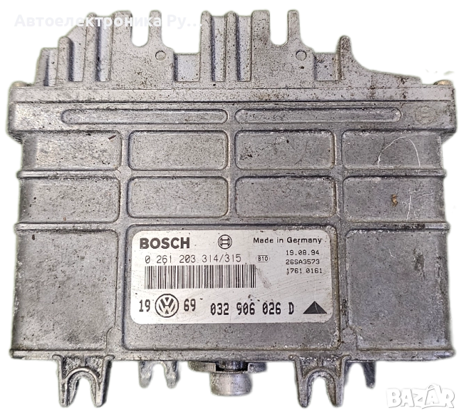 компютър VW VOLKSWAGEN GOLF III, PASSAT, AUDI, SEAT 1.6, BOSCH, 0 261 203 314/315, 032906026D, снимка 1