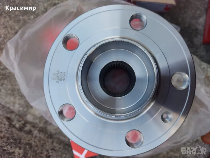 Продавам преден лагер главина за Поло,Ибиза, А2,Фабия, снимка 1