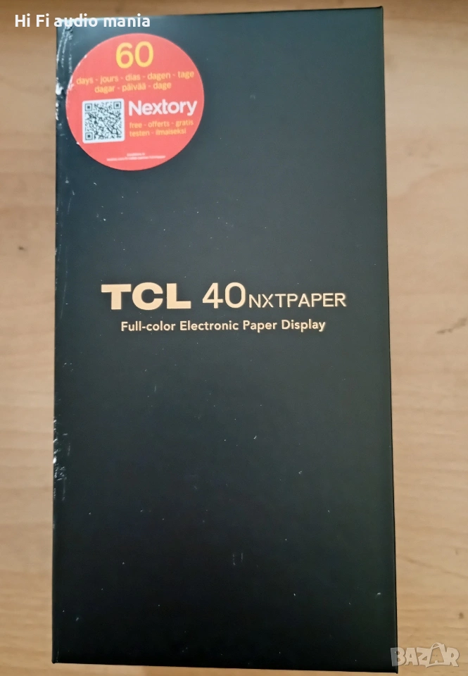 Продавам нов телефон TCL 40 NxtPaper , снимка 1
