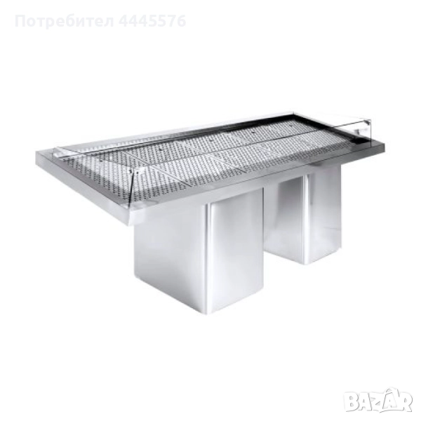 Професионална витрина за риба PS KO 232A – 232 см, мобилна, с отводняване, снимка 1