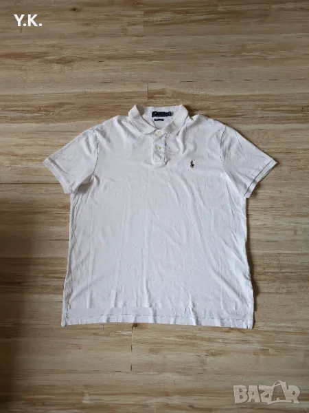 Оригинална мъжка тениска с яка Polo by Ralph Lauren, снимка 1