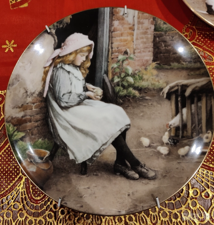 Чинии за декорация Wedgwood , снимка 1