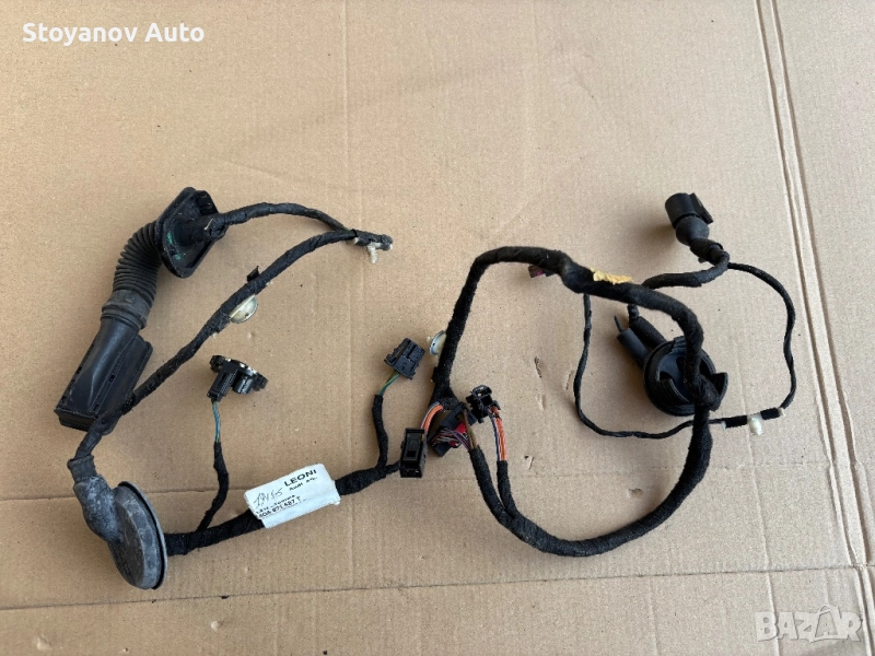 Заден десен пътнически кабелен сноп на врата AUDI A6 S6 C7 4G 2011-2018 4G5 971 687 T, снимка 1