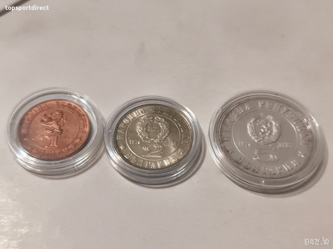Лот 3бр. юбилейни колекционерски монети, снимка 1
