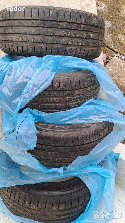 Летни гуми Kumho 215/55 r17 - 4 бр., снимка 1