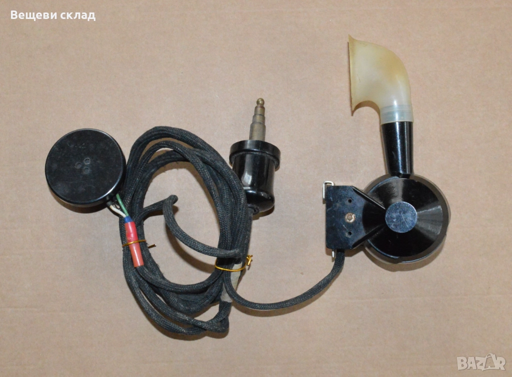 трубка + слушалка за военна АТЦ телефонна централа, снимка 1