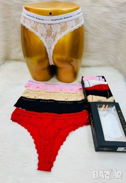 дамско дантелено бельо в кутия victoria's secret calvin klein, снимка 1