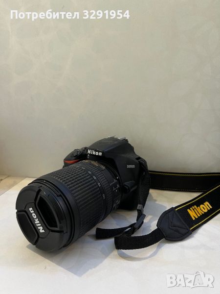 Фотоапарат Nikon D3500 + обектив + чанта, снимка 1