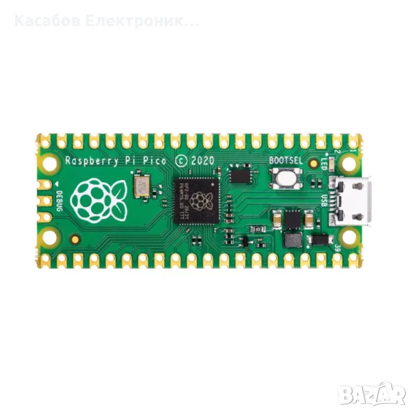 Raspberry Pi Pico Микроконтролер RP2040 Micro USB, снимка 1