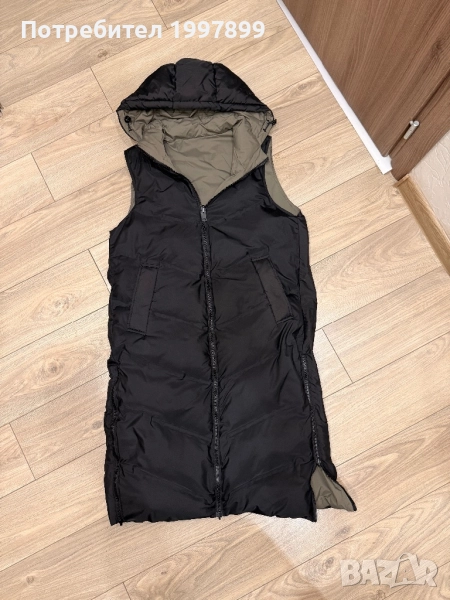 Дамски дълъг елек Зара, снимка 1