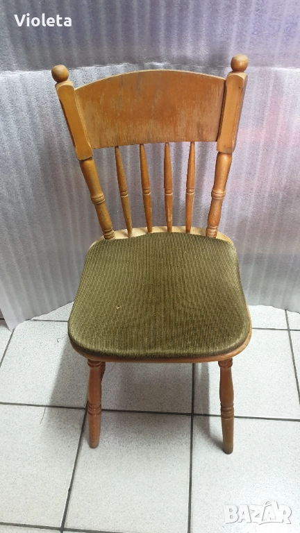 Стари но здрави столове за реставрация, налични 2 броя. Цената е за 1 бр., снимка 1