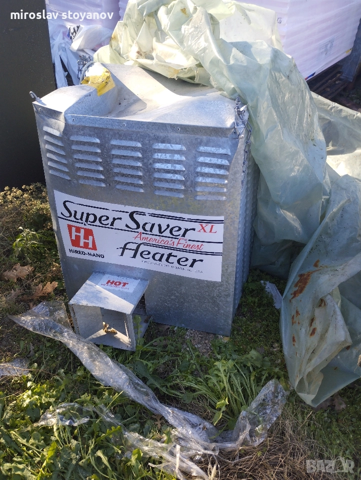 газова печка за индустриални помещения ферми кокошарник , снимка 1