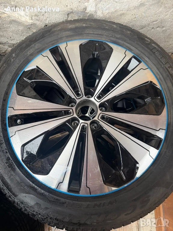 4бр. Зимни гуми Pirelli с джанти за Mercedes, снимка 1