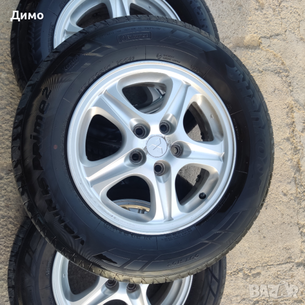 Джанти с летни гуми за Митсубиши 16", снимка 1