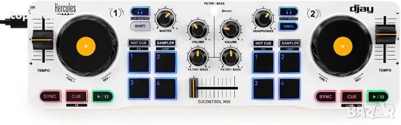 Нов Hercules DJ Control Mix Диджей микс с ефекти за смартфон..., снимка 1