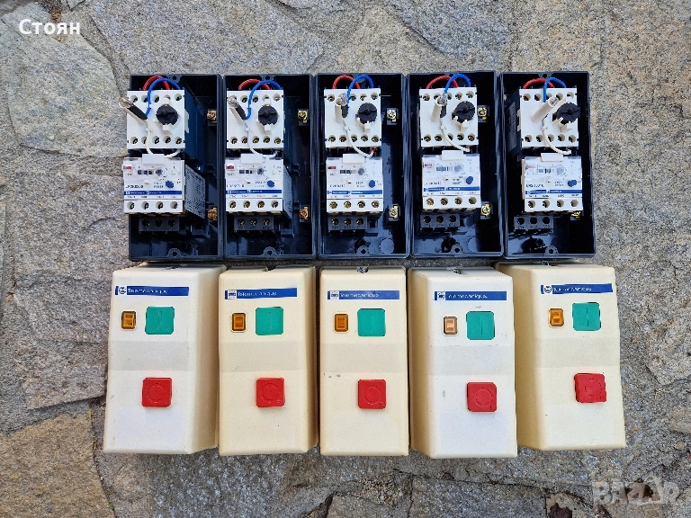 Пускател за ел. двигател, Въздушен пускател schneider electric telemechanic, снимка 1