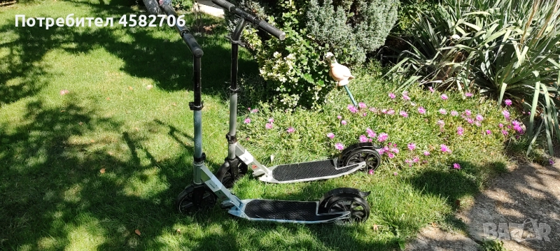 OXELO  ТРОТИНЕТКИ TOWN 5 XL, СИВИ, снимка 1