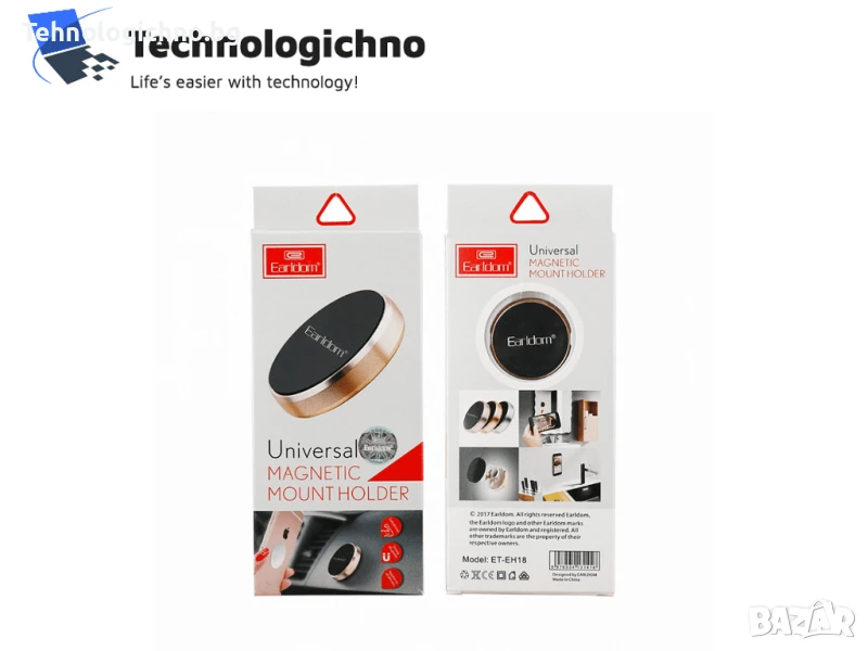Магнитна стойка за мобилен телефон EARLDOM EH-18, снимка 1