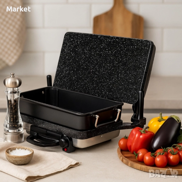 Грил Bemilex - мултифункционален помощник в кухнята, снимка 1