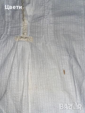 Автентична, мъжка риза - кенар, снимка 5 - Антикварни и старинни предмети - 45202257
