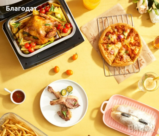 Трислоен Еър Фраеър със страхотно голям капацитет, снимка 9 - Фритюрници - 52509886