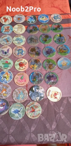 Колекция Pokémon Tazos / Pogs – много различни модели, снимка 4 - Колекции - 53846820