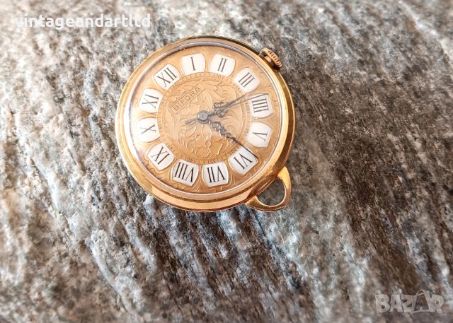 Колекционерски часовник Бифора, позлатен, AU