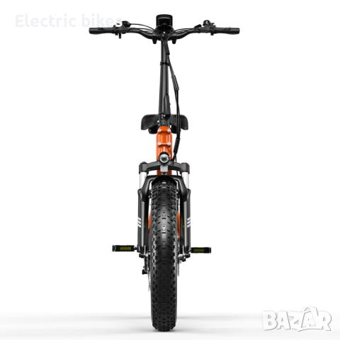Сгъваем електрически велосипед Eletronbike OD20 – 350W, 48V, до 100 км пробег, снимка 5 - Велосипеди - 54136356