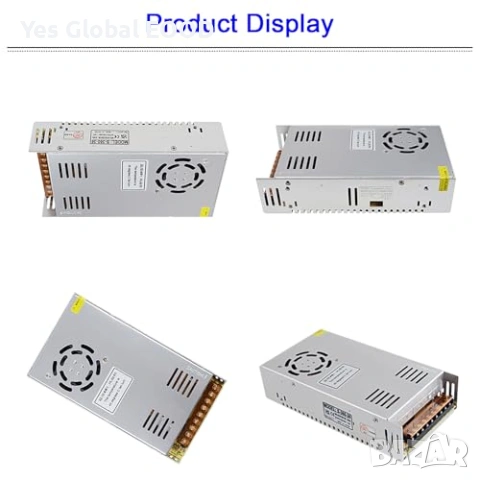 Импулсно захранване 36V 10A 360W за LED ленти, снимка 8 - Друга електроника - 53233811