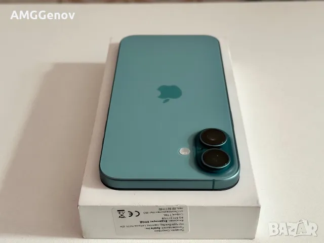 Нов iPhone 16 Plus 128GB Ultramarine - 2 Години Гаранция, снимка 6 - Apple iPhone - 48364949