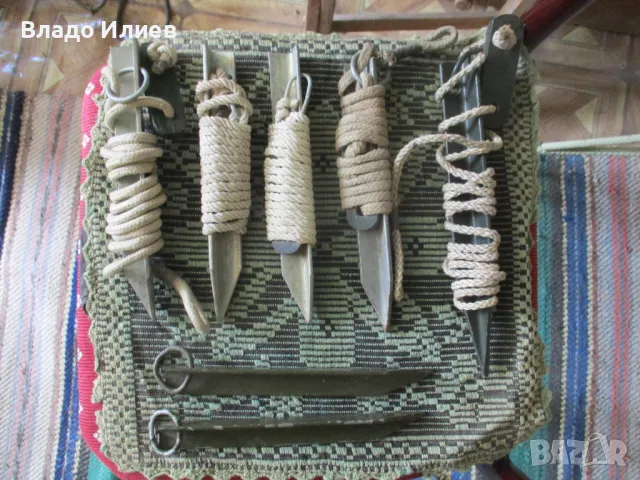 Колчета  7 броя  и рейки 5 броя за палатка нови военни неупотребявани, снимка 3 - Палатки - 32673399