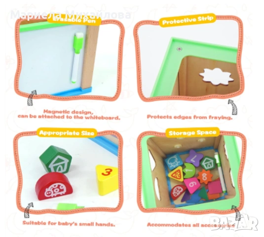 Монтесори сортер,дървено кубче,образователно!, снимка 4 - Образователни игри - 53248072