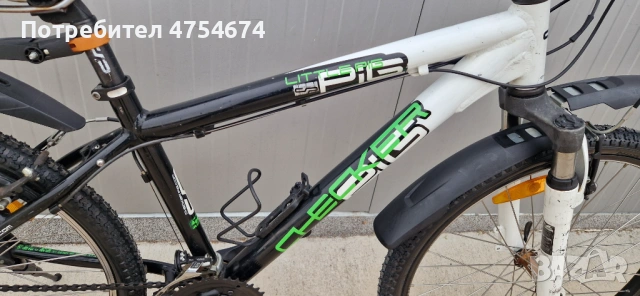 Юношески алуминиев велосипед CHECKER PIG колело 24", снимка 4 - Велосипеди - 53808385